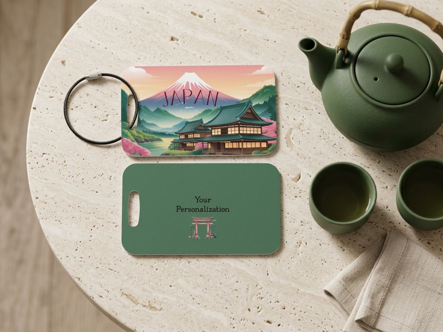 Japan Mt Fuji Luggage Tag