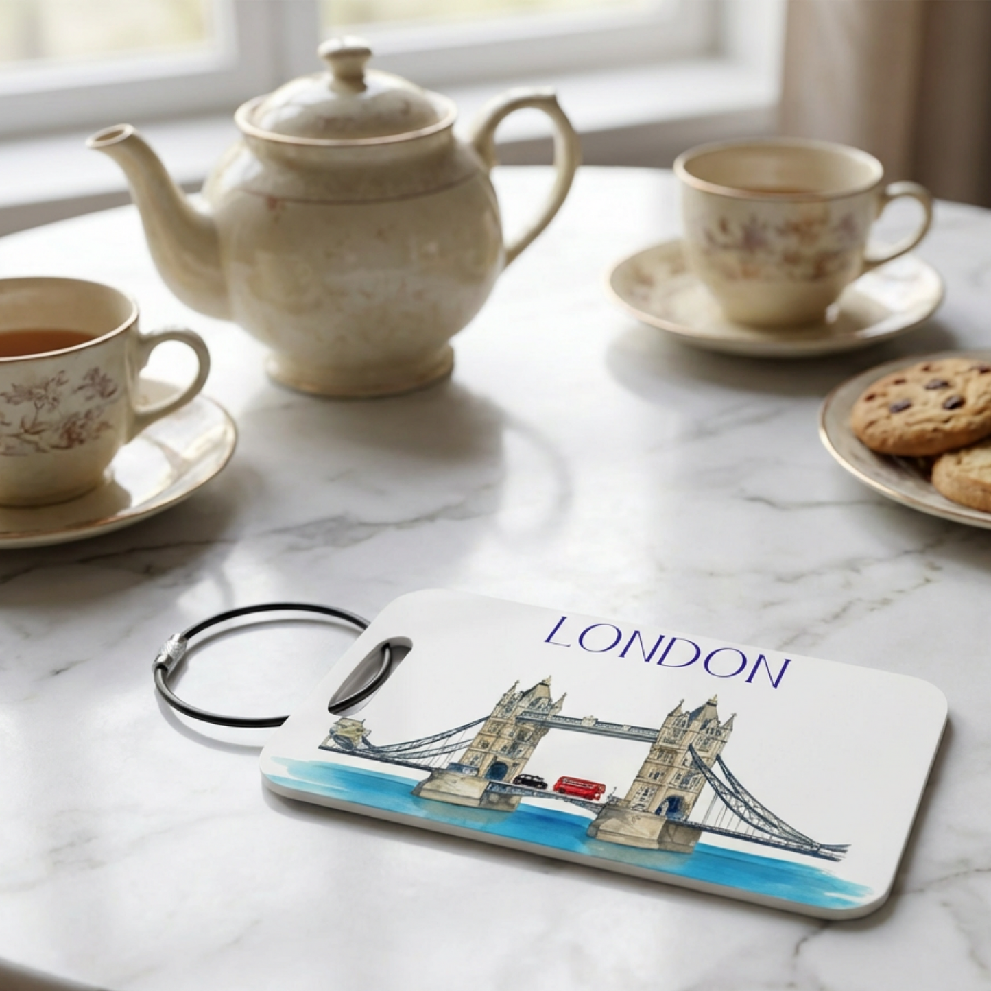 London Luggage Tag
