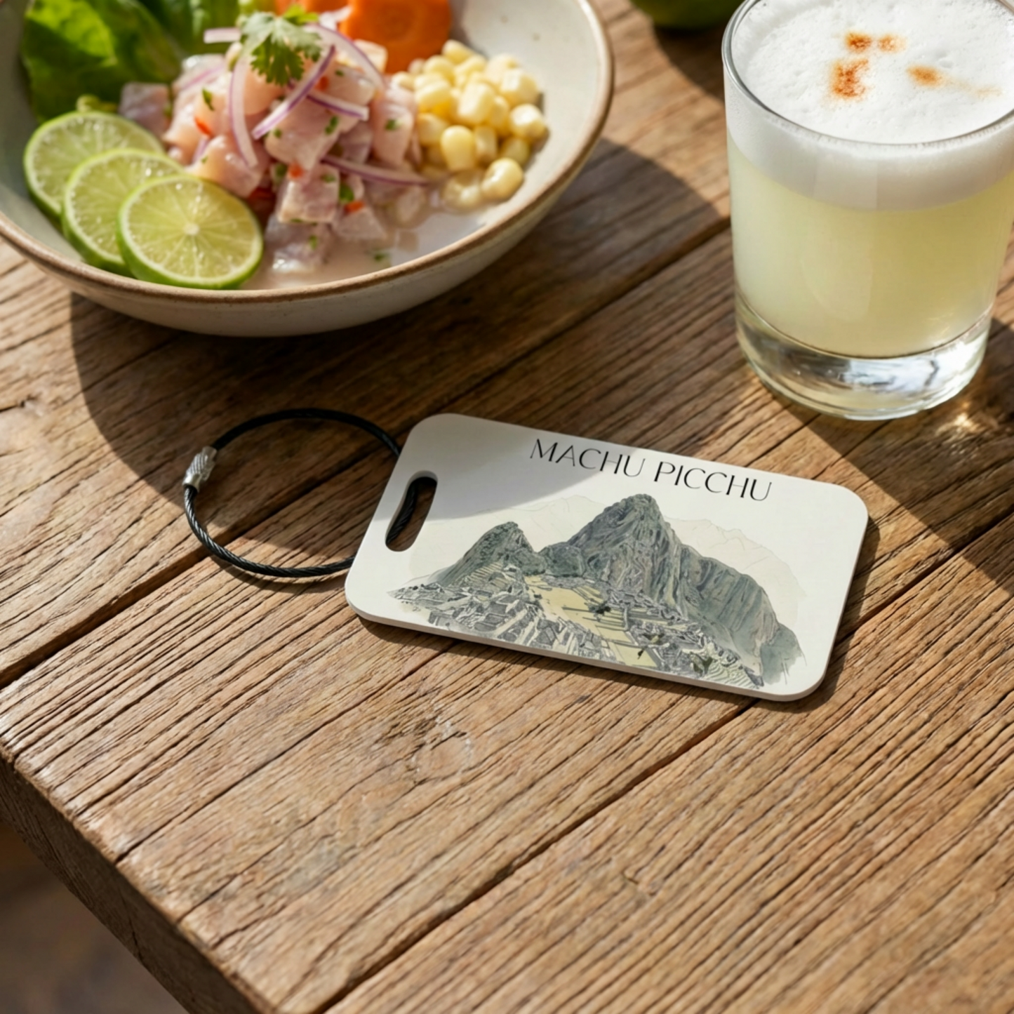 Machu Picchu Peru Luggage Tag