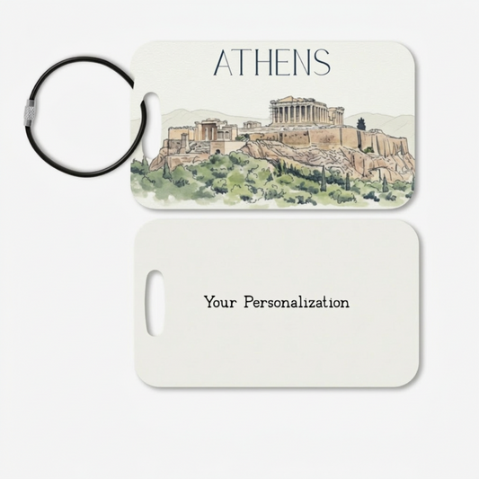 Athens Luggage Tag