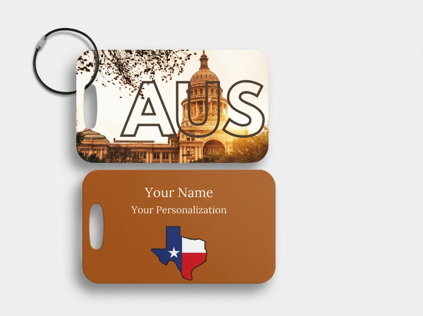 Austin Airport Code Luggage Tag