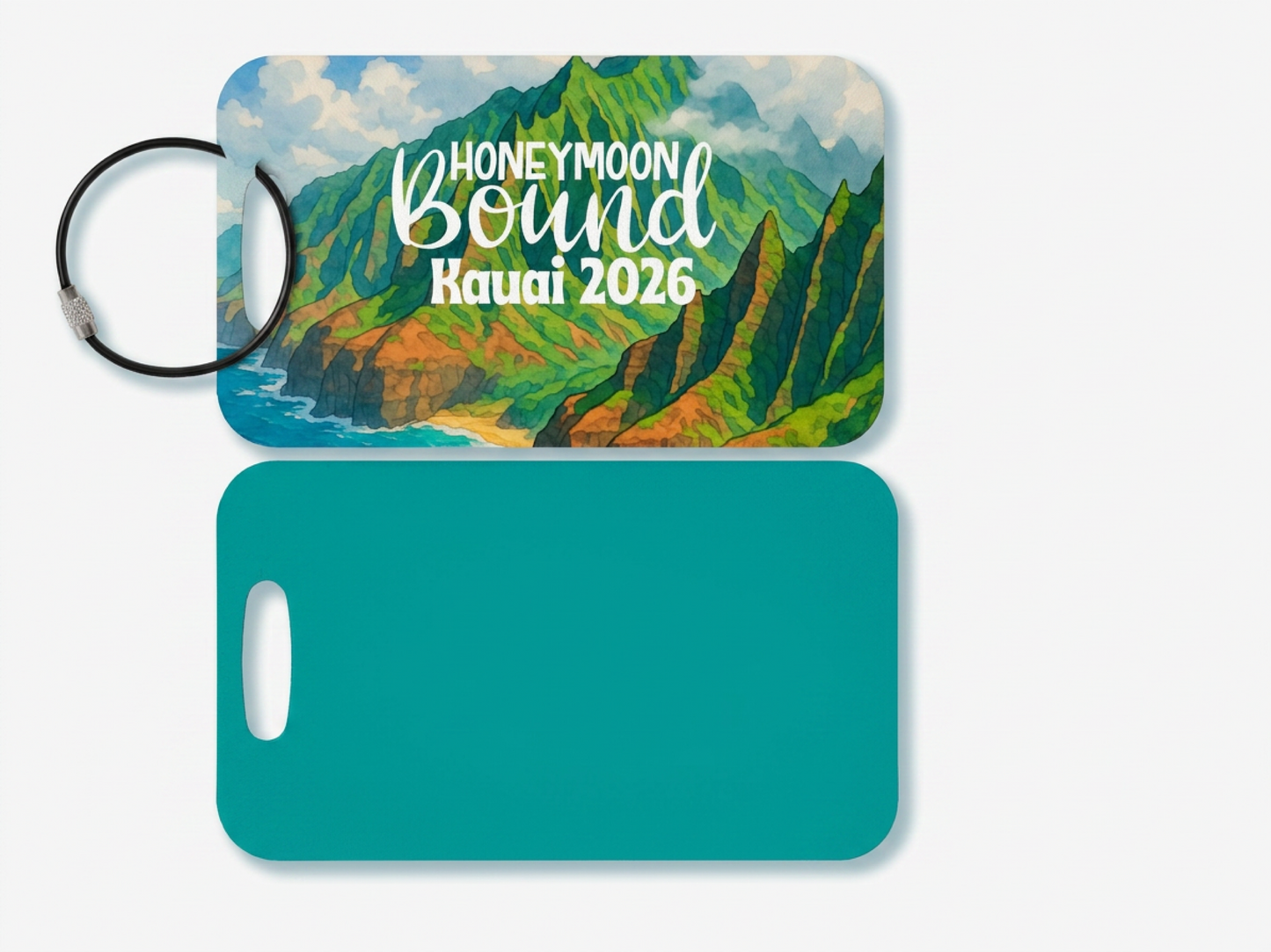 Kauai Honeymoon 2026 Luggage Tag