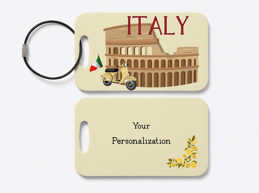 Italy Luggage Tag