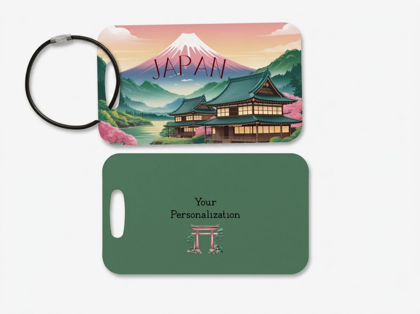 Japan Mt Fuji Luggage Tag