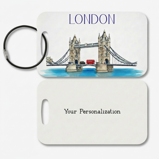 London Luggage Tag