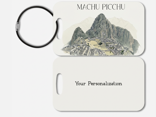 Machu Picchu Peru Luggage Tag