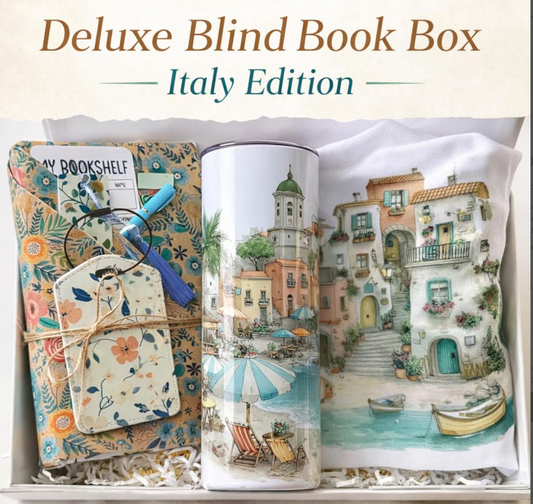 Deluxe Blind Date With a Book Box - Italy Edition