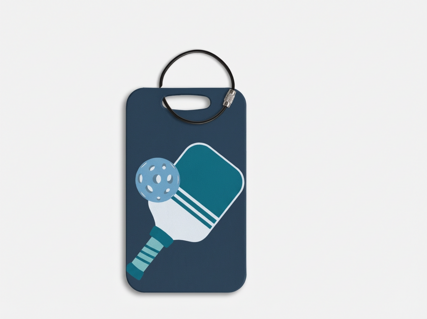 Pickleball Luggage Tag
